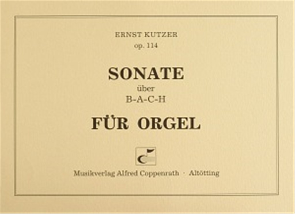 Sonate über B-A-C-H